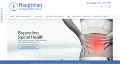 Desktop Screenshot of omahanechiropractor.com