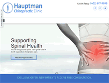 Tablet Screenshot of omahanechiropractor.com